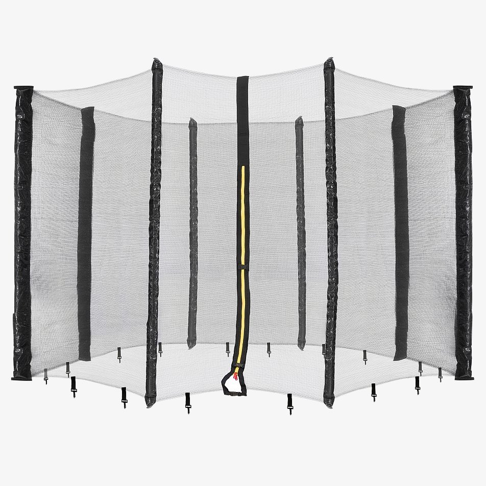 Arebos Trampoline Safety Net Red de seguridad para trampolín de 8 postes Ø 305cm/10Foot