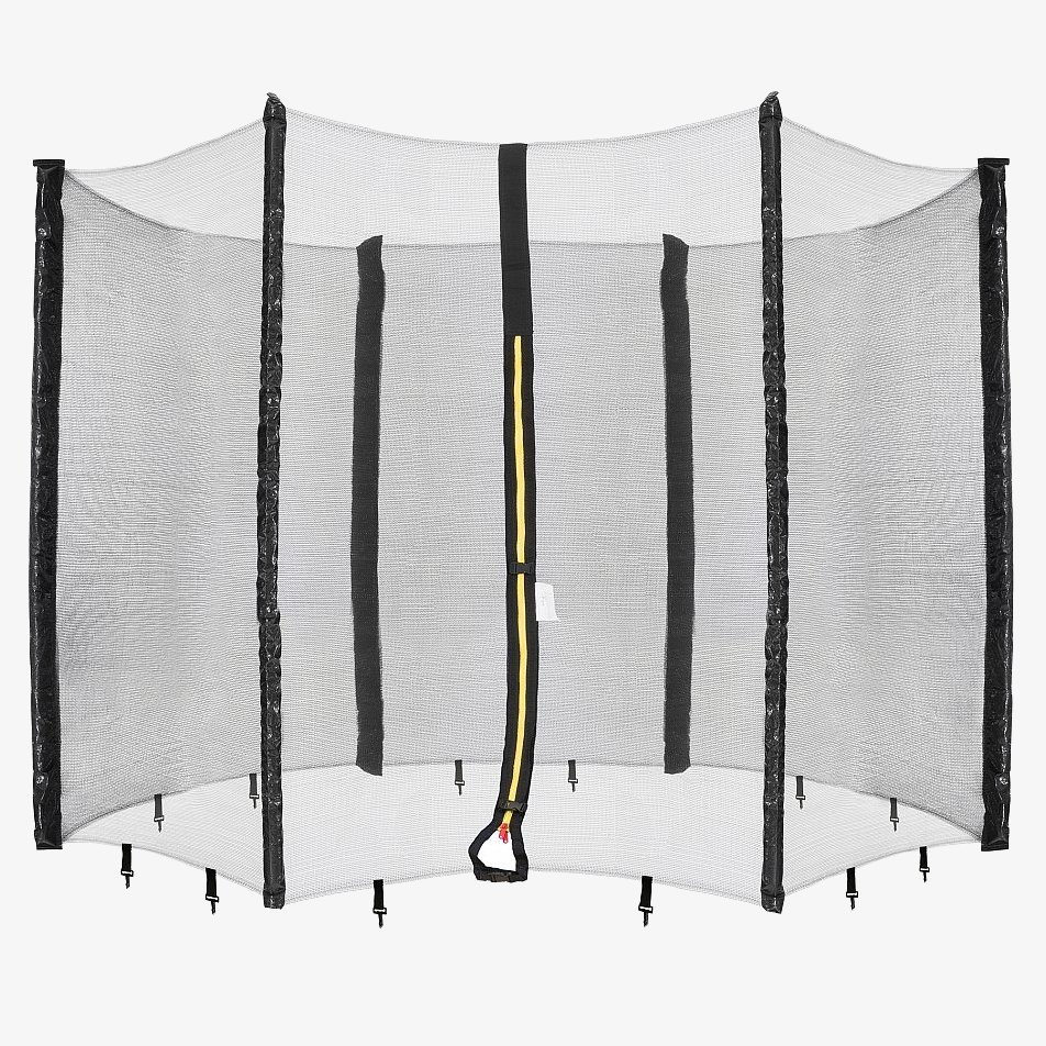Arebos Trampoline Safety Net Red de seguridad para trampolín de 6 postes Ø 305cm/10Foot