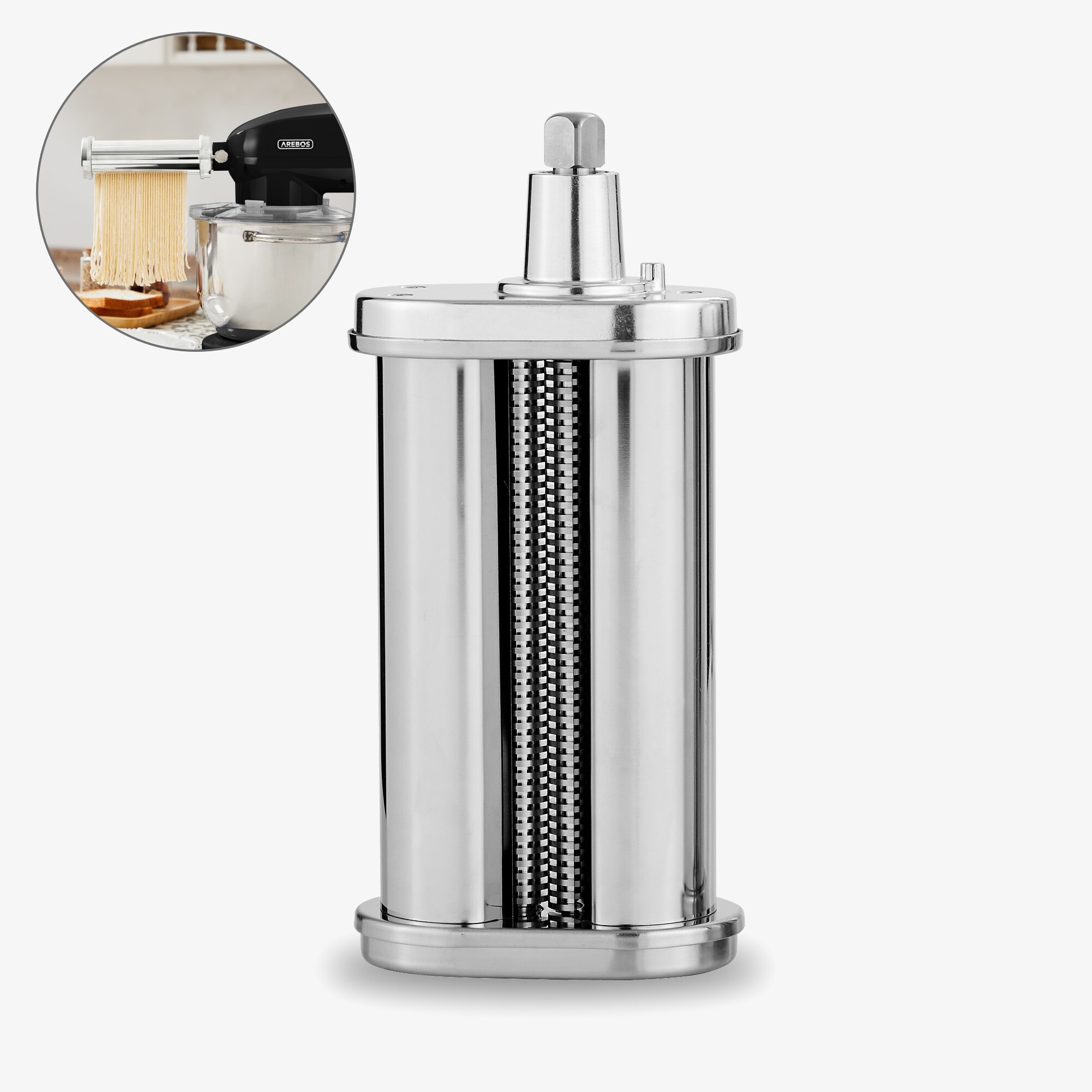 Arebos Accessorios para robot de cocina - Cortador de espaguetis compatible con el robot de cocina Retro