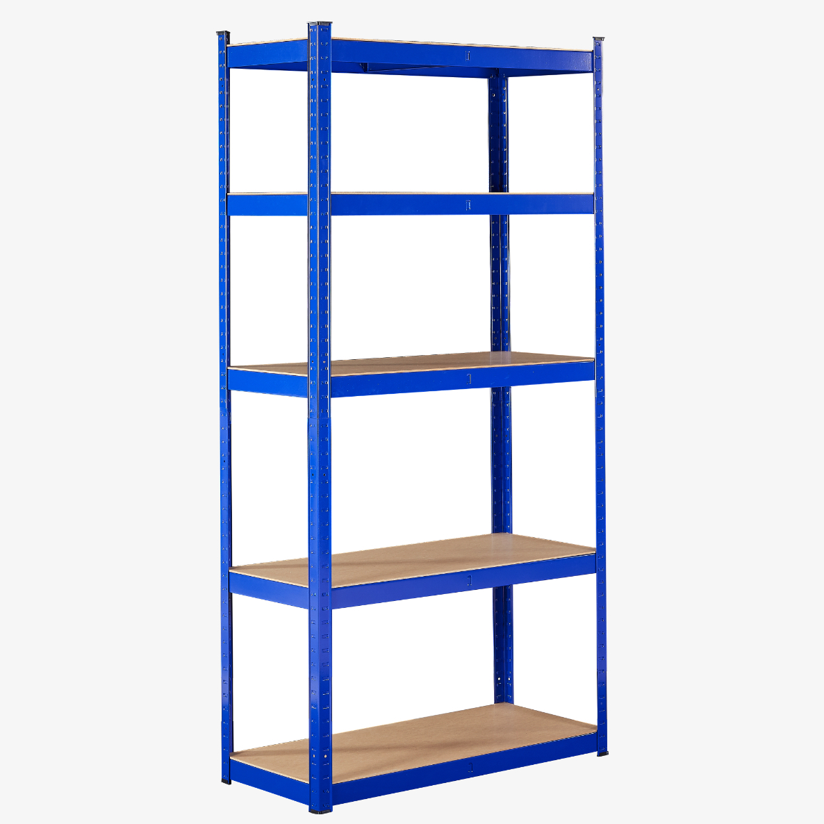 Arebos Estanterías para cargas pesadas 180 x 90 x 40 cm, capacidad de carga 875 kg - Azul