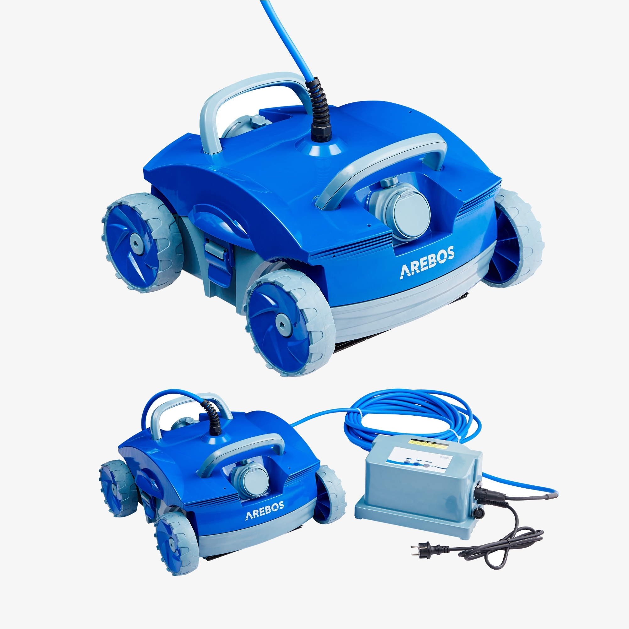 Arebos AREBOS robot para piscinas Poolrunner aspirador para piscinas limpia suelos robot para piscinas