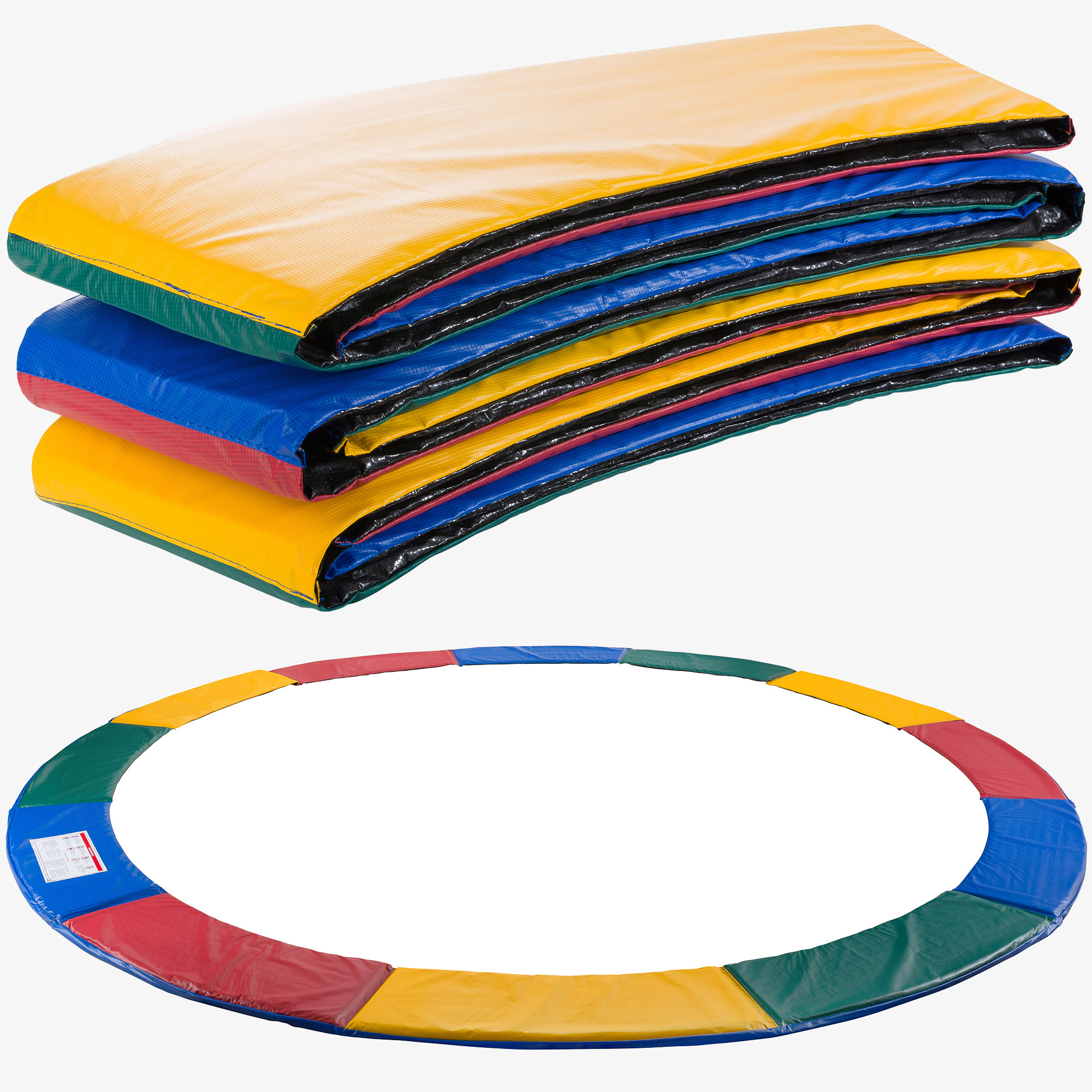 Arebos Trampoline Edge Cover - Ø366cm,anchura 32cm,espesor 20mm - compatible con 12 pies