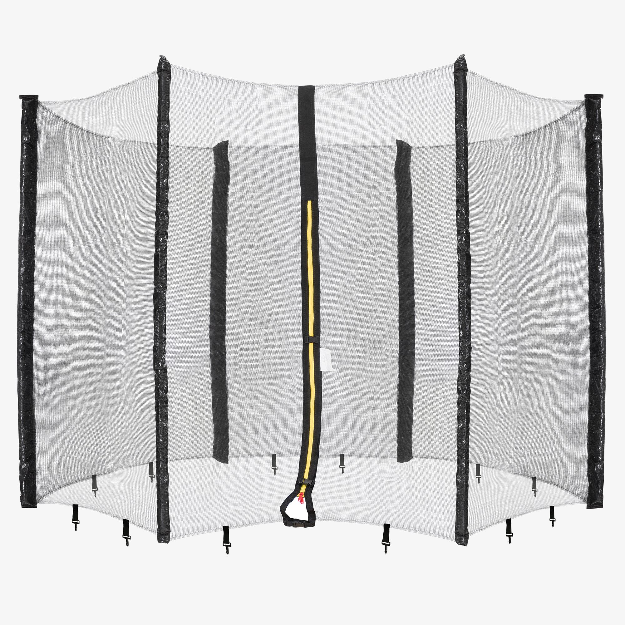 Arebos Trampoline Safety Net Red de seguridad para trampolín de 6 postes Ø 244cm/8Pies