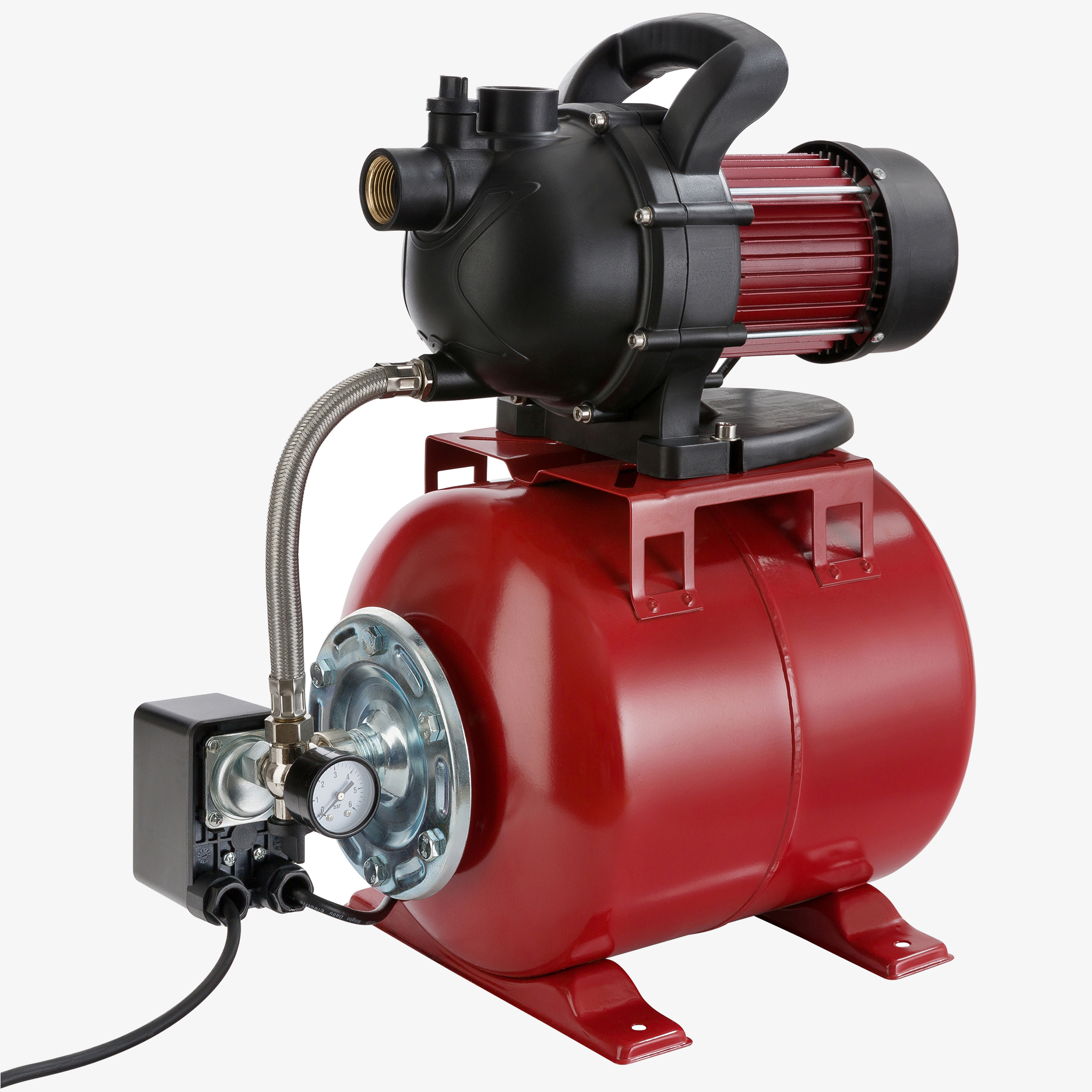 Arebos Acuario doméstico 1000W, caudal 3500l/h, altura de entrega 44m, depósito 19l