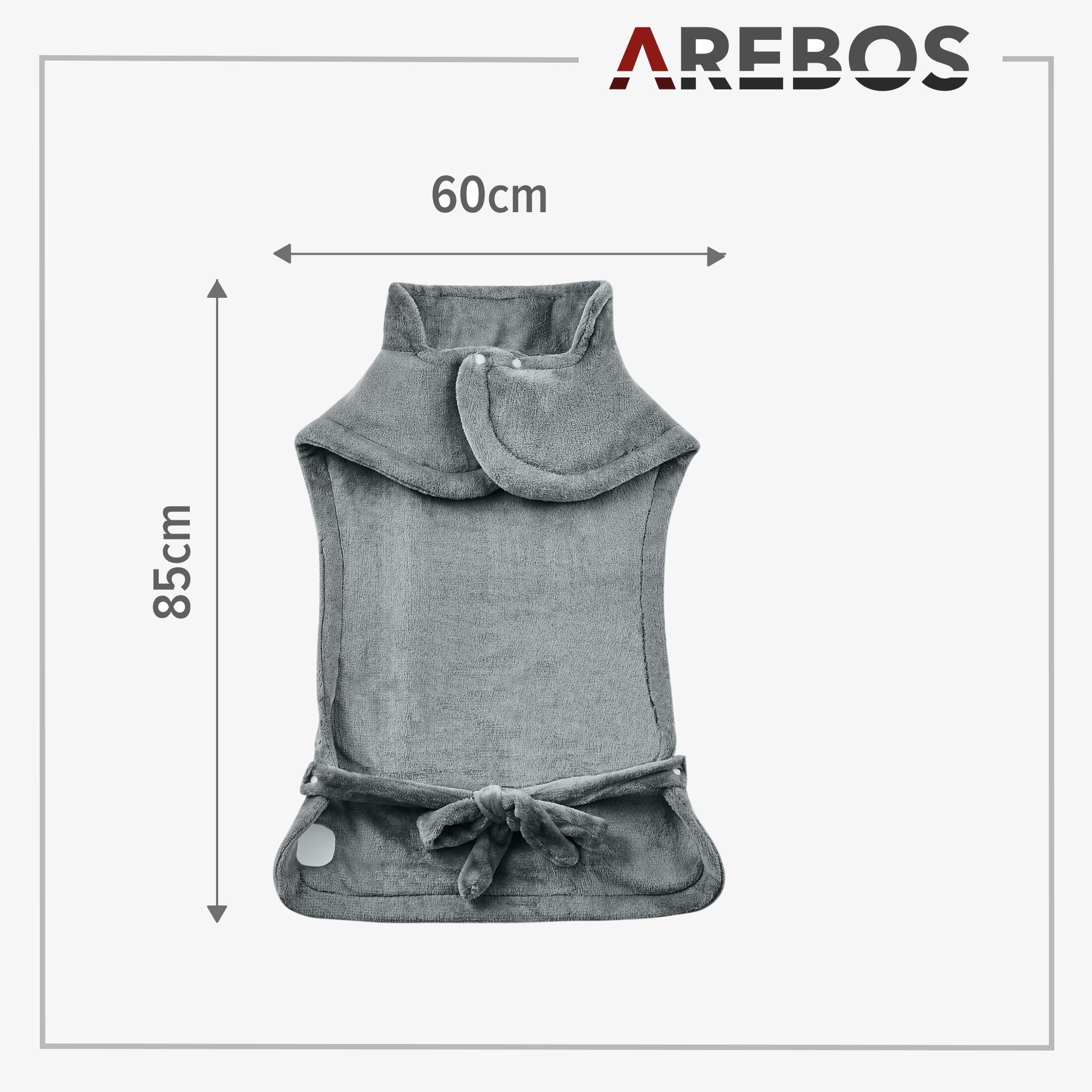 Chaleco termico electrico Gris 4252023105293 Venta