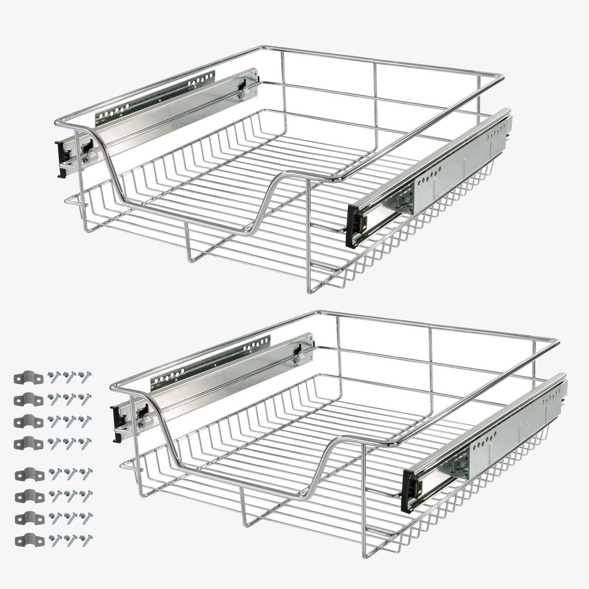 Cajón telescópico 50 cm 2 piezas - 4260627420391 - Accesorios de cocina