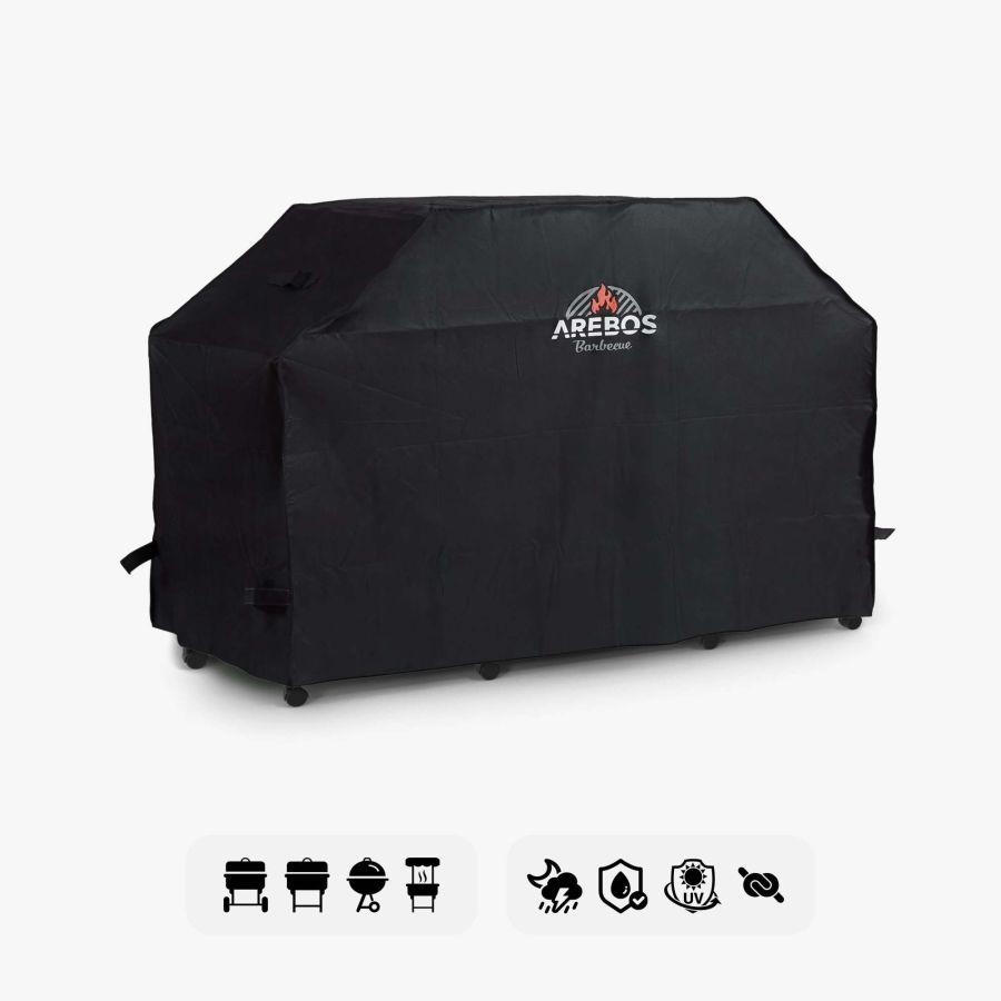 Funda para capó de barbacoa 183 x 66 x 130 cm