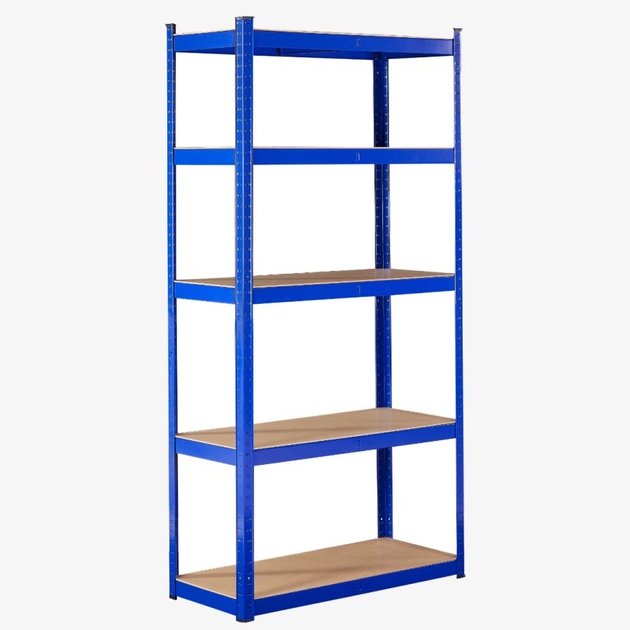 Estanterías para cargas pesadas 180 x 90 x 40 cm 875 kg - Azul