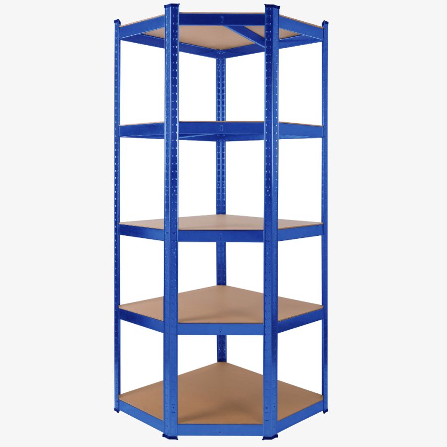 Estanterías para cargas pesadas 180 x 70 x 70 cm 875 kg Azul